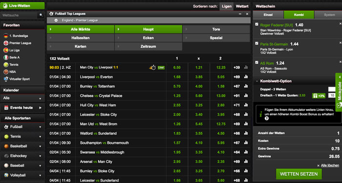 NetBet webseite