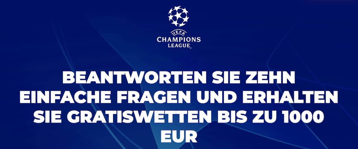 N1bet Champions League Gratiswette 