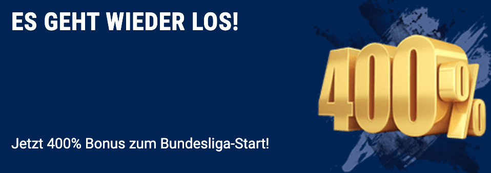 bet at home Bundesliga Bonus