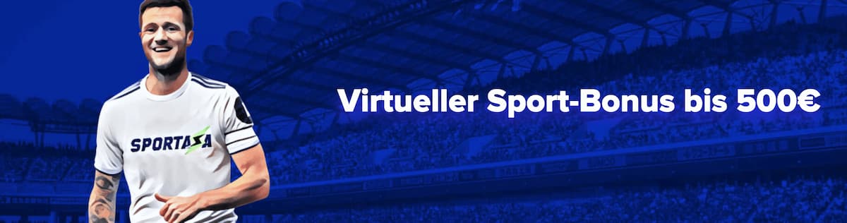 Sportaza Virtueller Sport Bonus