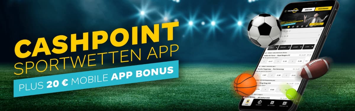 Cashpoint App Sportwetten Gratiswette