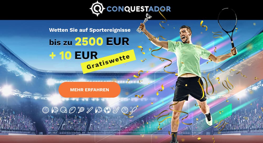 conquestador Bonus für Österreich
