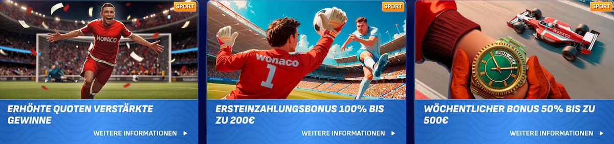 Wonaco Sportwetten